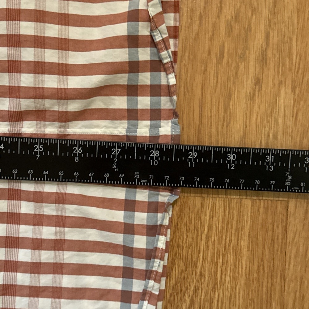 J. Crew Shirt Men's Stretch Secret Wash Large Slim Fit Multicolor Plaid Preppy - Picture 4 of 7